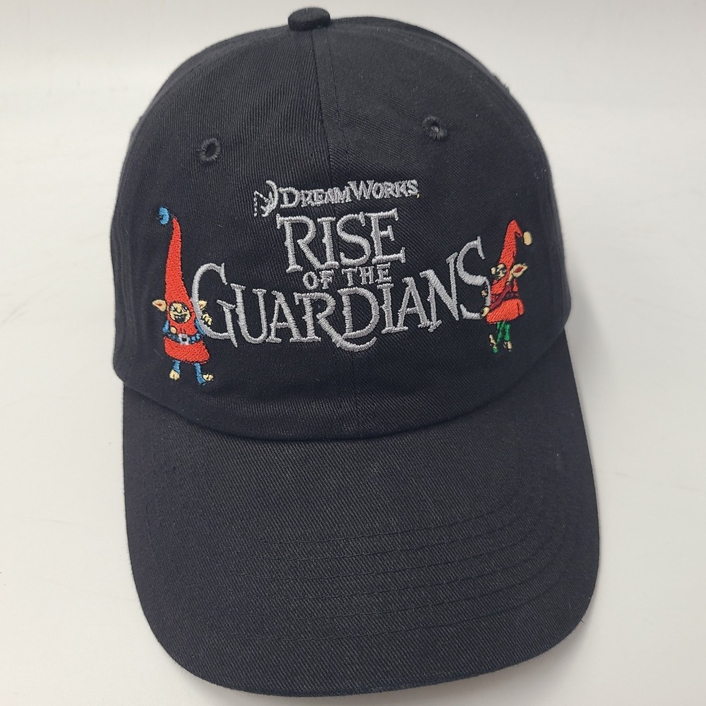 Rise of the Guardians‎ Movie Promo Hat Adjustable DreamWorks 2012 Family Black